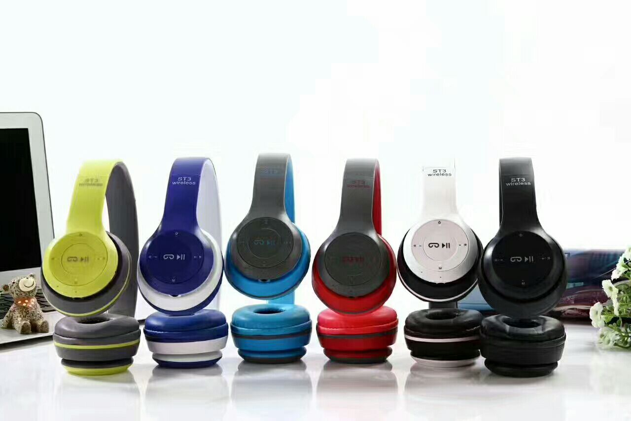 SUOGE headband Bluetooth headphones details Picture