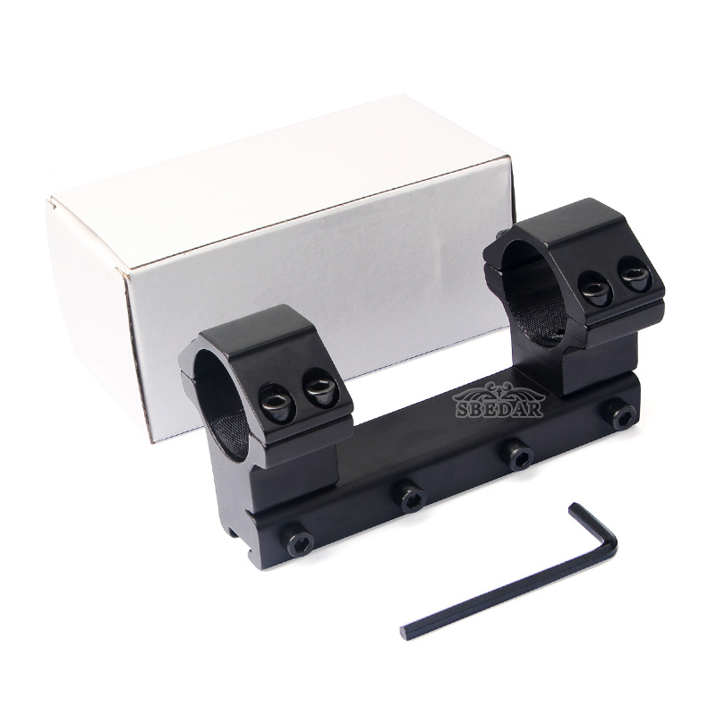 25管径11mm高窄瞄准镜连体支架产品图