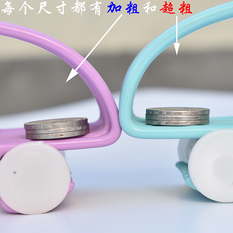 家用浸塑带钩成人儿童婴儿多功能晾衣架内衣无痕衣挂防滑衣服撑子细节图