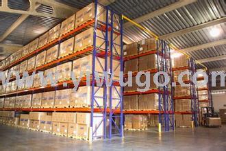 Storage shelves Heavy storage pallet shelves each layer bearing 2000 kg color custom Application Scenario