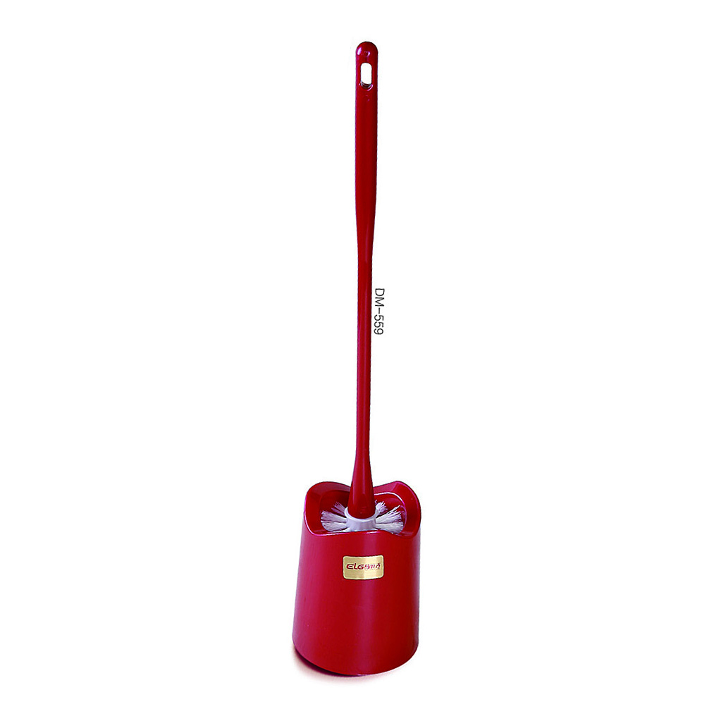 Creative plain color toilet brush set toilet clean brush toilet corner free brush long handle soft hair toilet cleaner brush