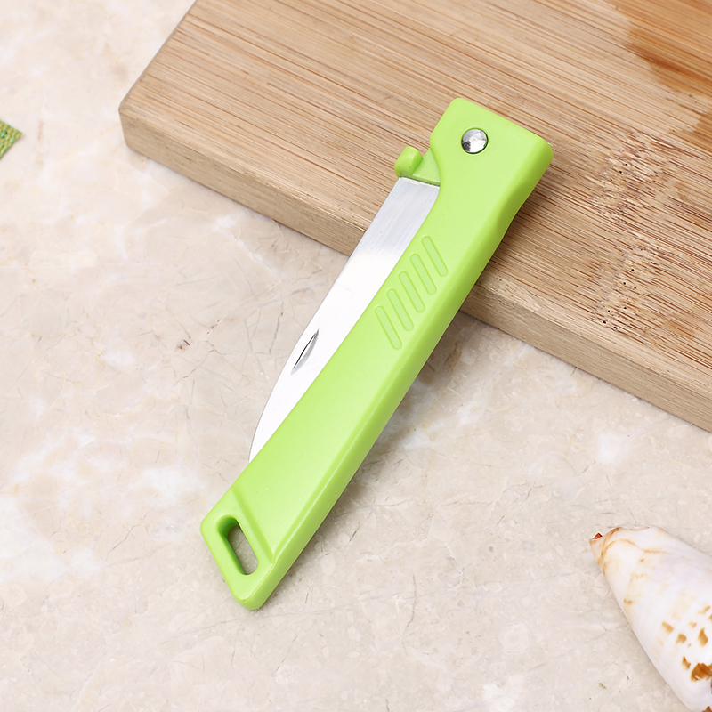 Kitchen multi-functional knife colorful folding ceramic knife fruit knife paring knife environmental protection melon and fruit knife folding knife