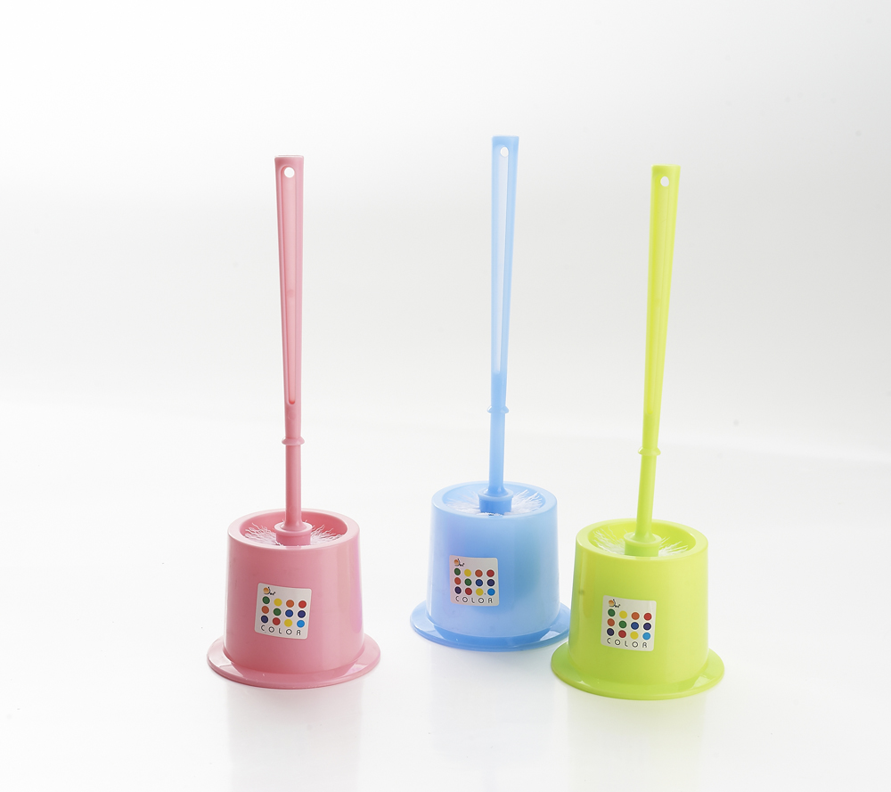 Toilet brush Squat toilet brush sit toilet brush set brush toilet brush cleaning brush household no dead ends