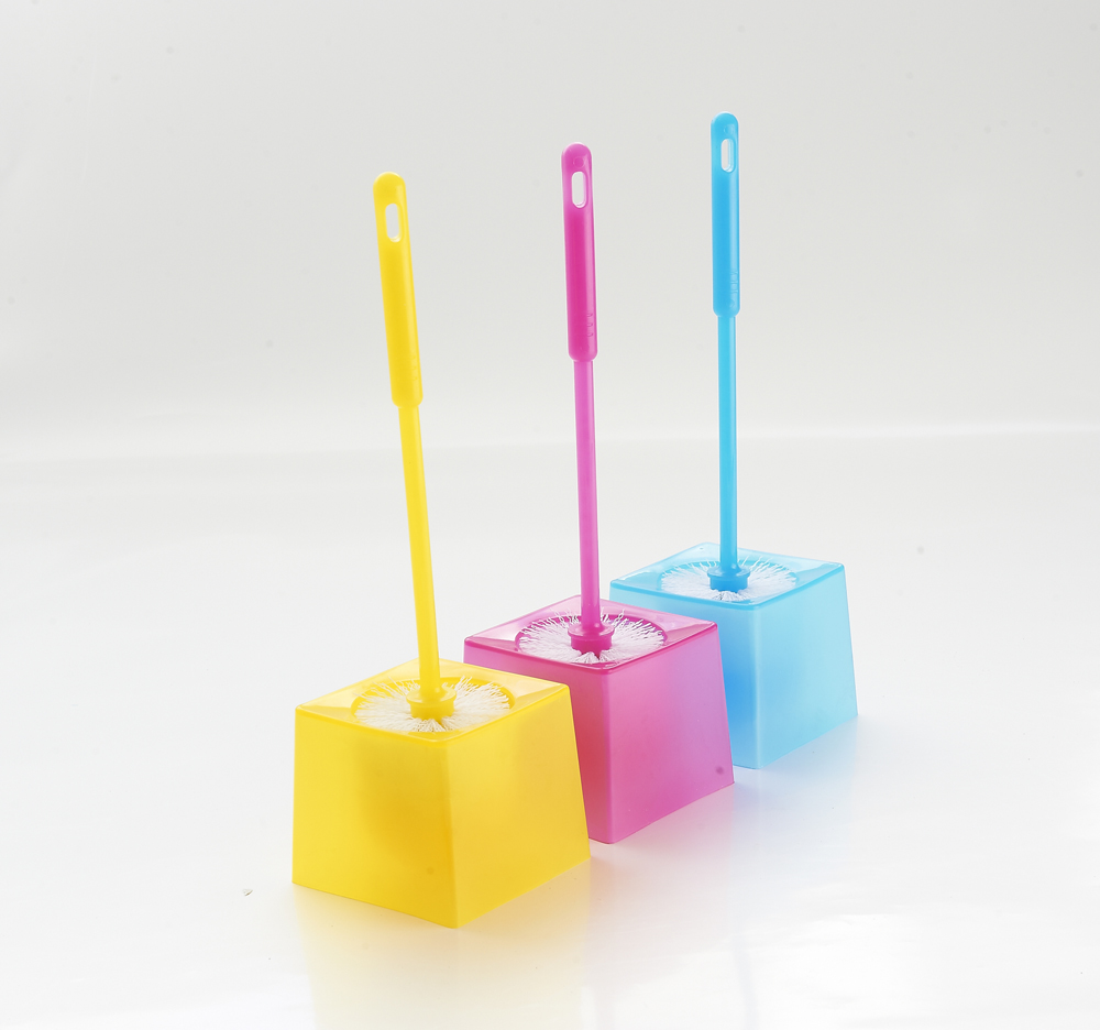 Small head brush head toilet brush toilet long round head with toilet brush set brush long wash side general cleaning