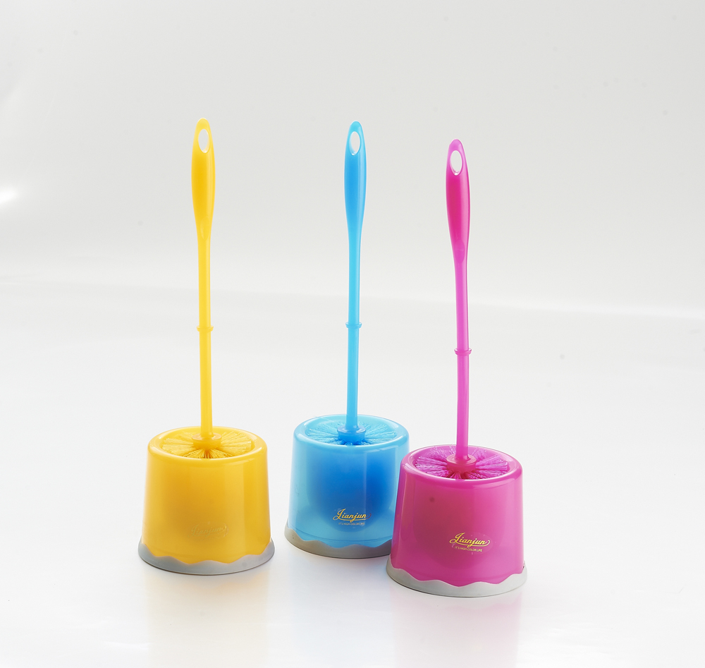 Round head toilet brush long handle to clean the dead end clean the toilet brush clean the curved crevices clean the sanitary brush