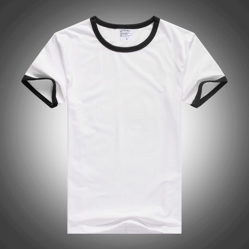 Short-sleeved round-neck modal solid color blank T-shirt heat transfer cultural T-shirt custom wholesale printed logo hot Application Scenario