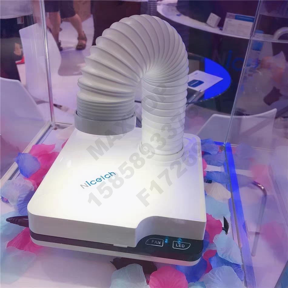 Factory direct sales of cross-border best-selling nail vacuum cleaner, new high-power Japanese-style filter single-fan nail dust collector details Picture