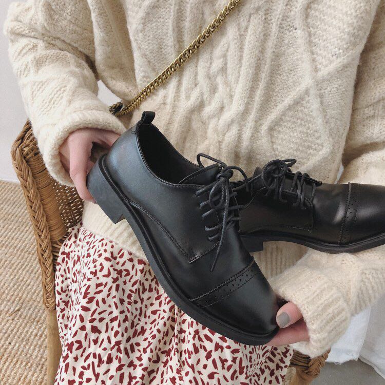 女式时装单鞋实物图