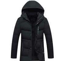 In winter, middle-aged and elderly men's cotton-padded padded jacket dad padded padded men's coat