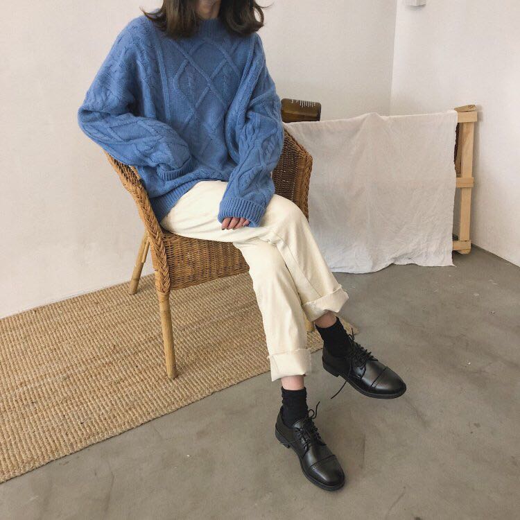 学院风格新款单鞋细节图