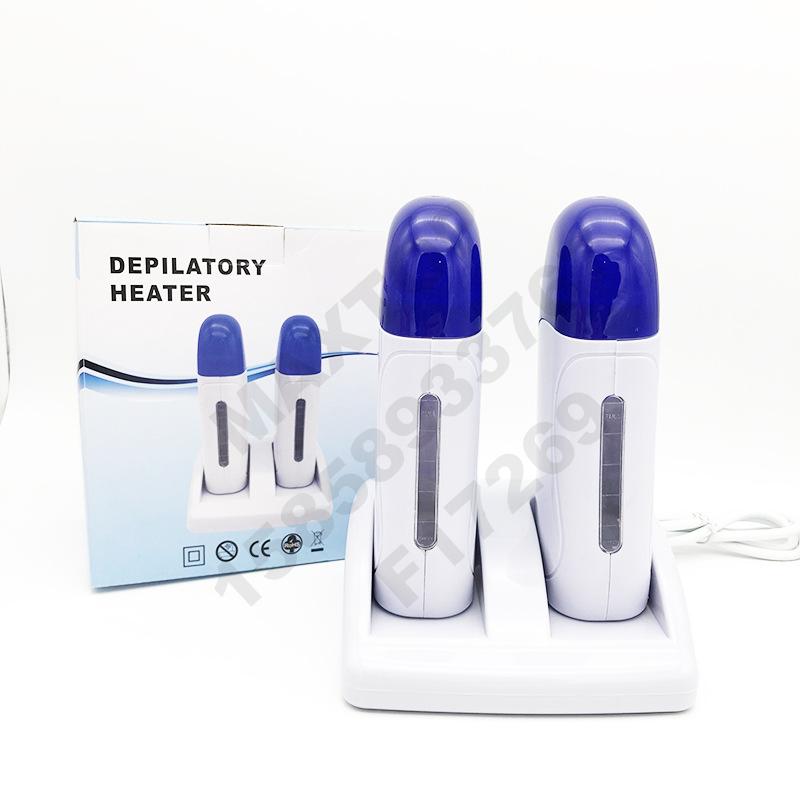 Cross-border best-selling double-seat hair removal wax therapy equipment: hair removal wax machine, hot wax machine, and melting wax machine Specification image