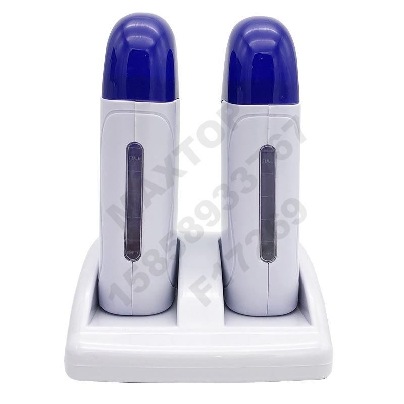 Cross-border best-selling double-seat hair removal wax therapy equipment: hair removal wax machine, hot wax machine, and melting wax machine