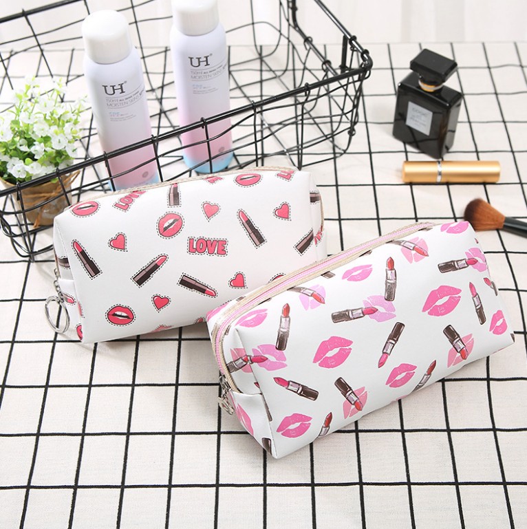 Women's bag bag PU bag Toiletry bag Hold bag Makeup bag storage bag
