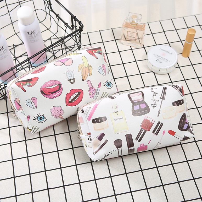 Bag Makeup bag pu Bag Toiletry bag Hold bag Women's bag