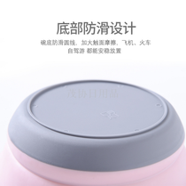 Foldable bowl Children's bowl lunch box set bento Box Gift foldable bowl TPR foldable bowl Outdoor travel portable