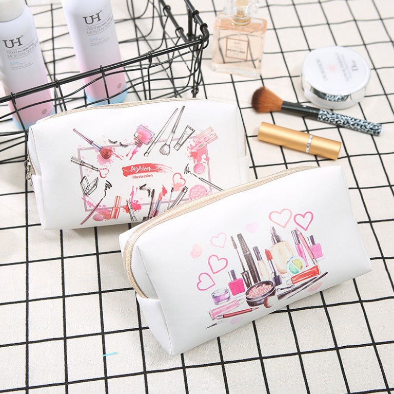 Bag Women's bag Makeup bag PU Bag Toiletry bag Hold bag storage bag