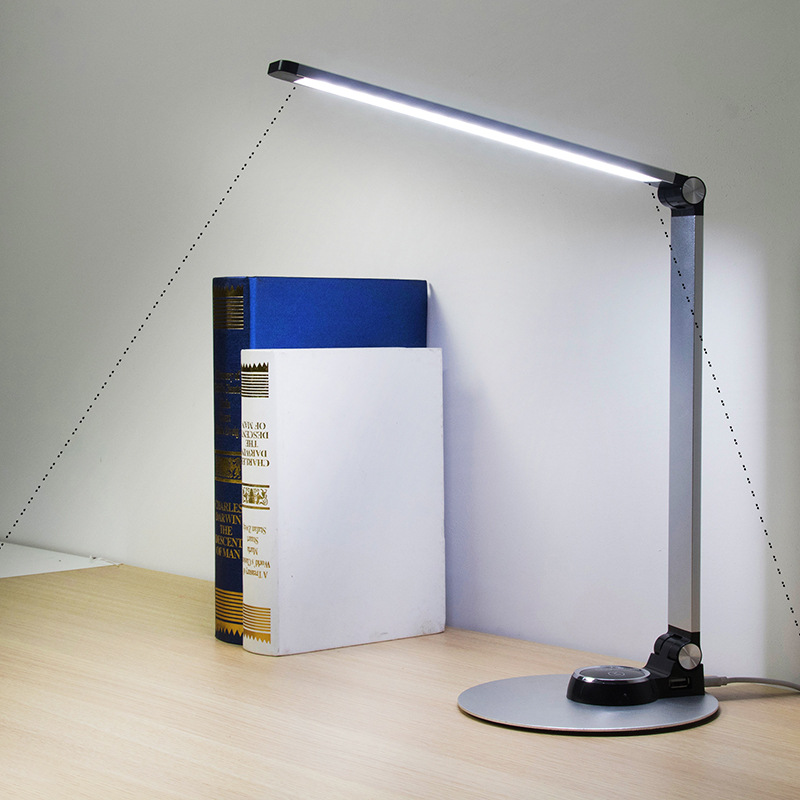 Aluminum alloy ultrathin folding table Lamp LED Learning Reading Eye protection lamp LED Gift table lamp
