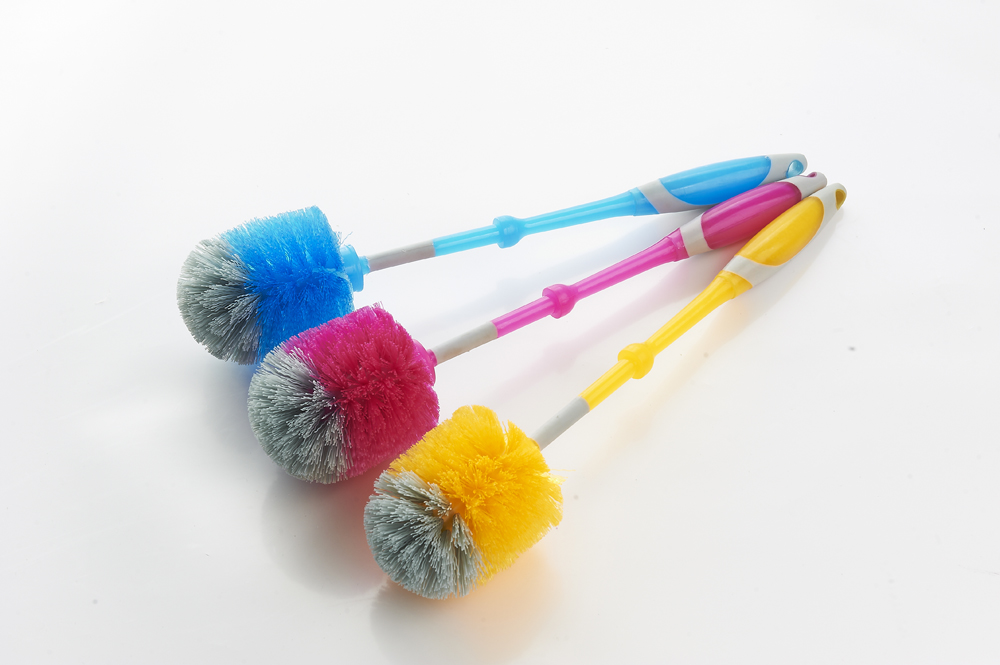 Toilet brush plastic sit implement brush toilet clean brush wash toilet multi-purpose brush sanitation brush