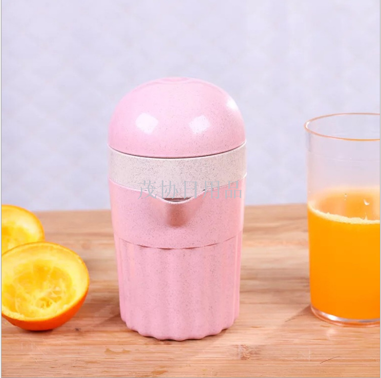 Wheat straw fruit juicer manual juicer hand press orange juice
