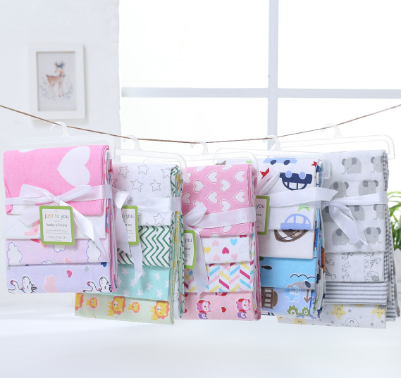 纯棉婴儿抱被 新生儿裹布 包巾 盖毯 襁褓单层全棉 新生儿用品细节图