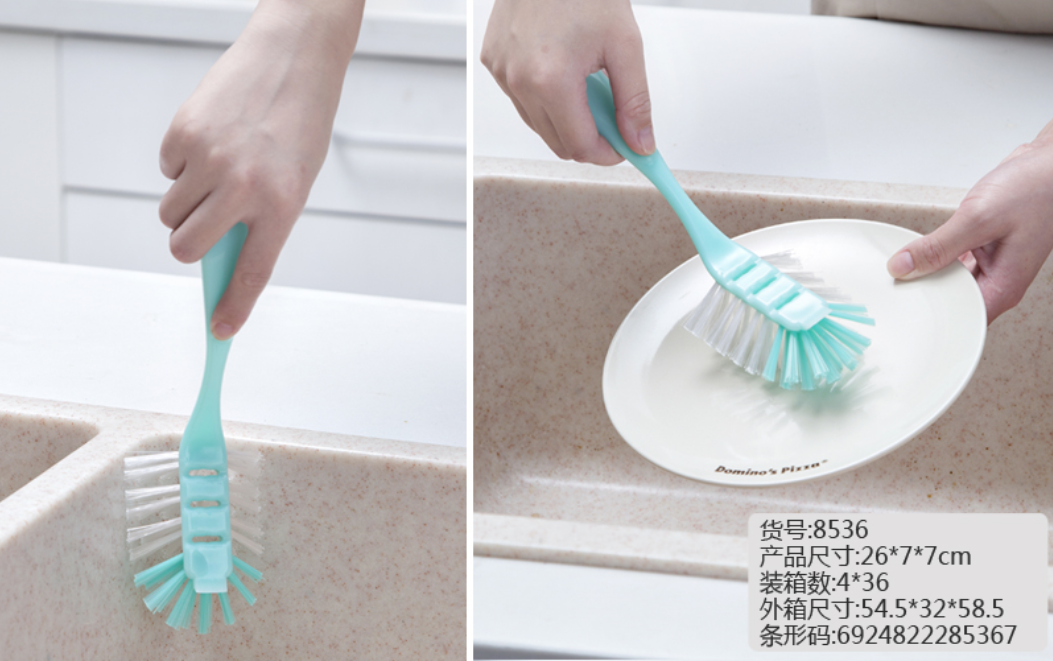 Saucepan cleaning brush kitchen saucepan cleaning brush long handle does not hurt the pan cleaning brush non-stick pan brush