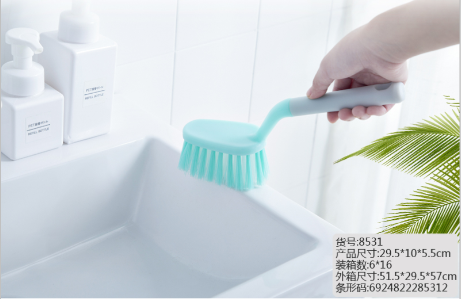 多用去污长柄洗锅刷厨房用品洗碗刷家用洗锅刷子水槽清洁刷