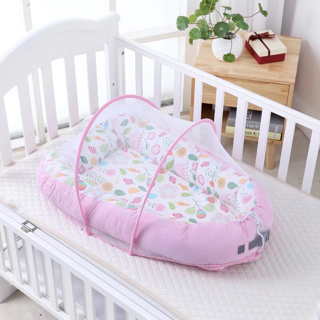 2019新款母婴用品婴儿床中床 新生儿便携式多功能婴儿睡床床中床
