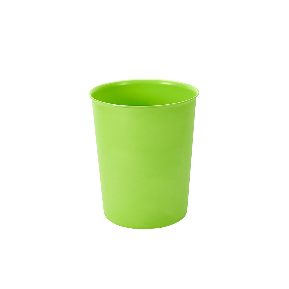 Large frosted fruit pail plastic eco-friendly trash can household living room bedroom bathroom trash can Nordic simple