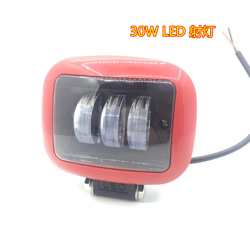 Automotive LED spotlights, ultra-bright and powerful 30W lighting lamps, parallel light truck modification lamps details Picture