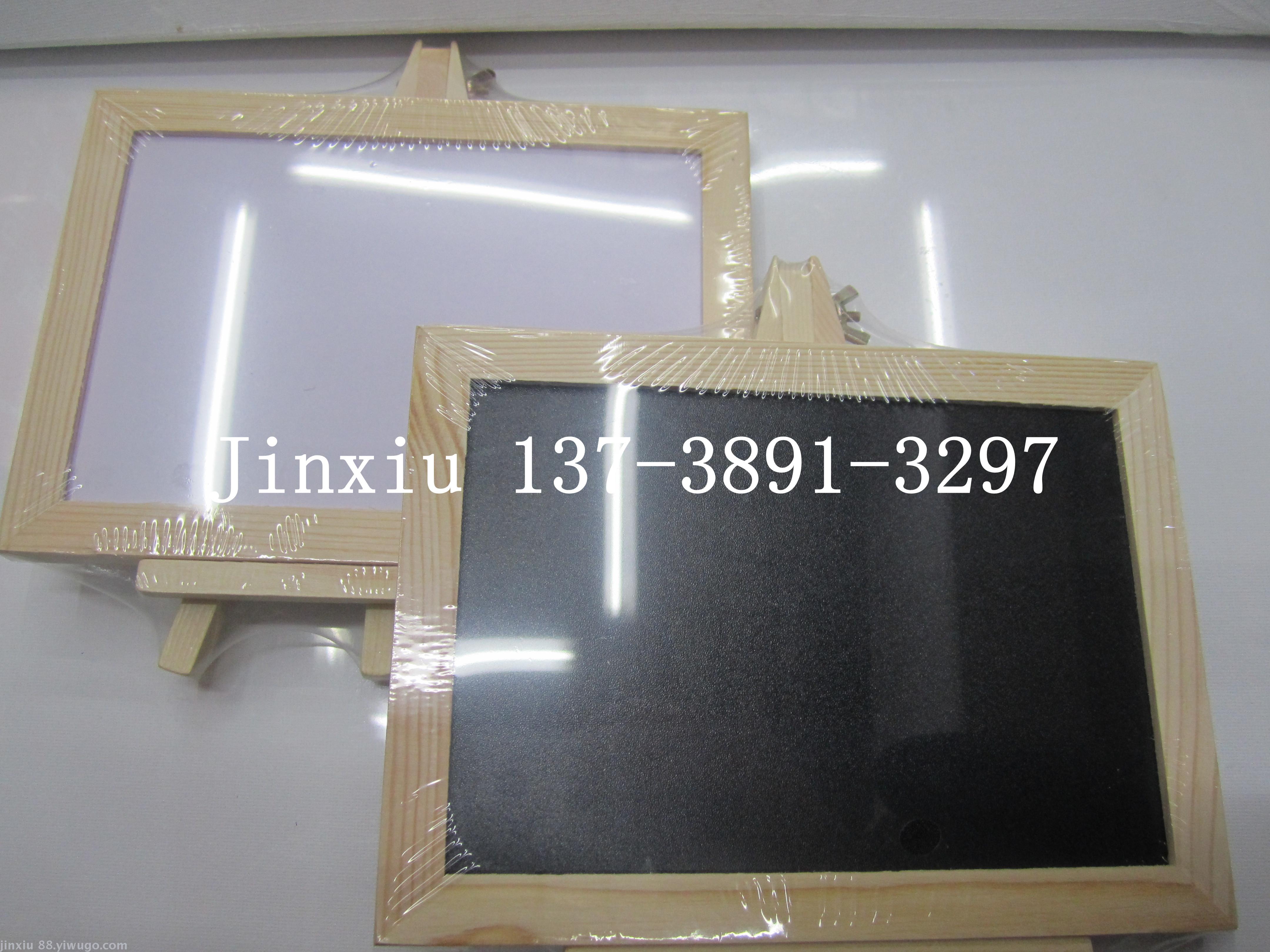 黑板木质桌子留言板迷你黑板，写字板酒吧黑板board细节图