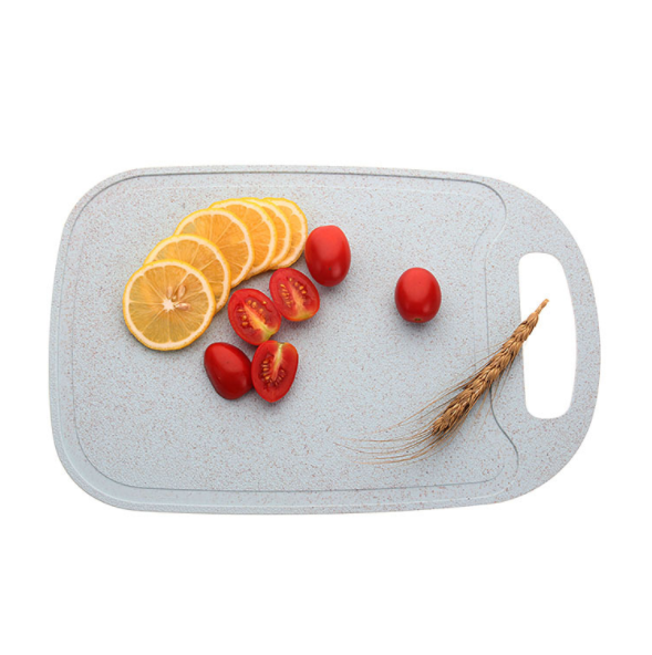 家用小麦秸秆菜板砧板厨房切菜板长方形防滑切水果蔬菜辅食案板产品图