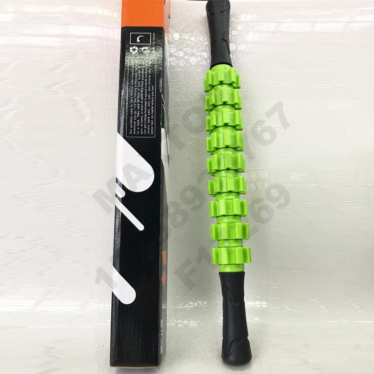 瑜伽按摩棒小腿深层肌肉放松 滚轮瑜伽按松按摩器细节图