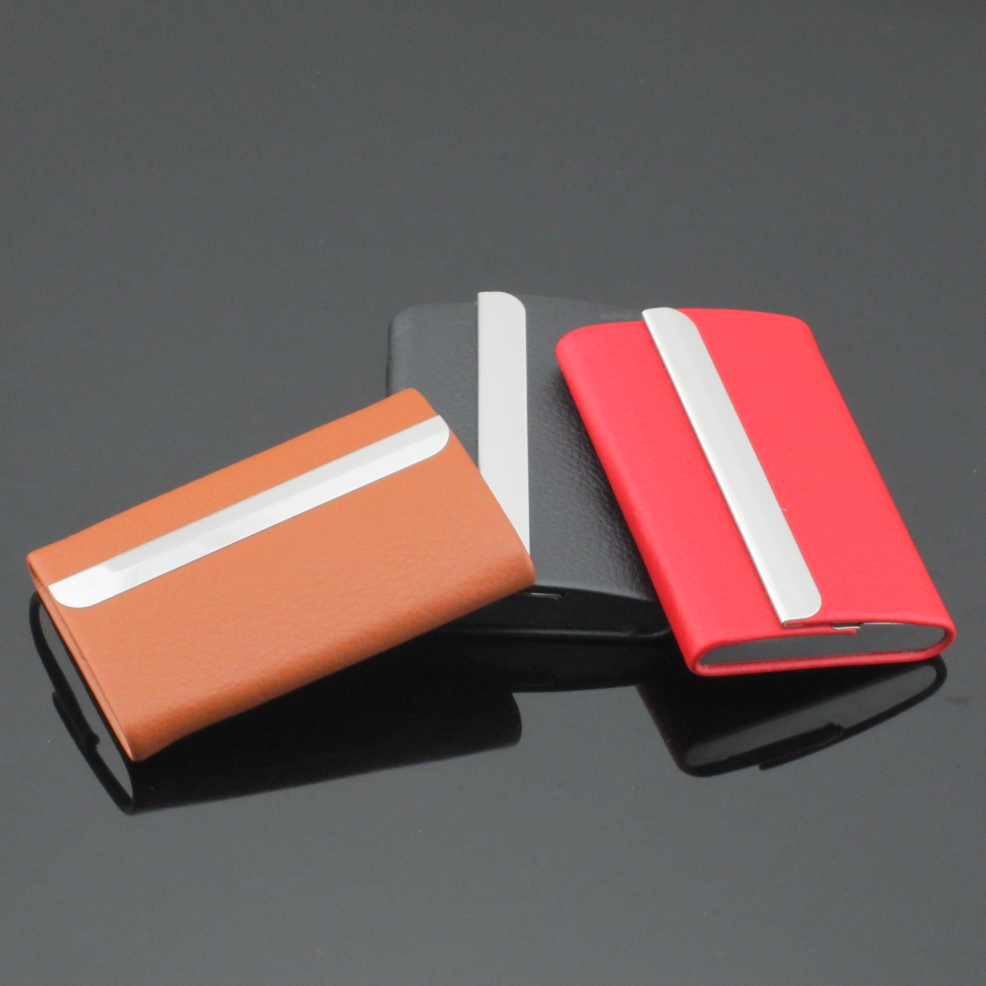 Super good hand feel epoxy resin business card case, men's and women's business set, business card holder, creative couple set gift