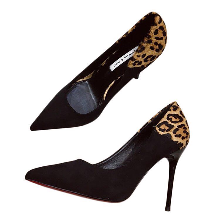 女式时装单鞋实物图