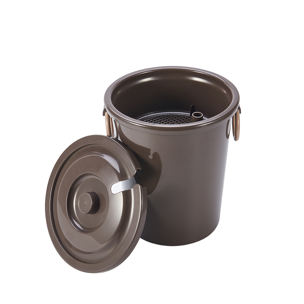 茶桶带茶叶过滤隔废水桶塑料排水桶茶道茶水桶茶具配件茶渣桶