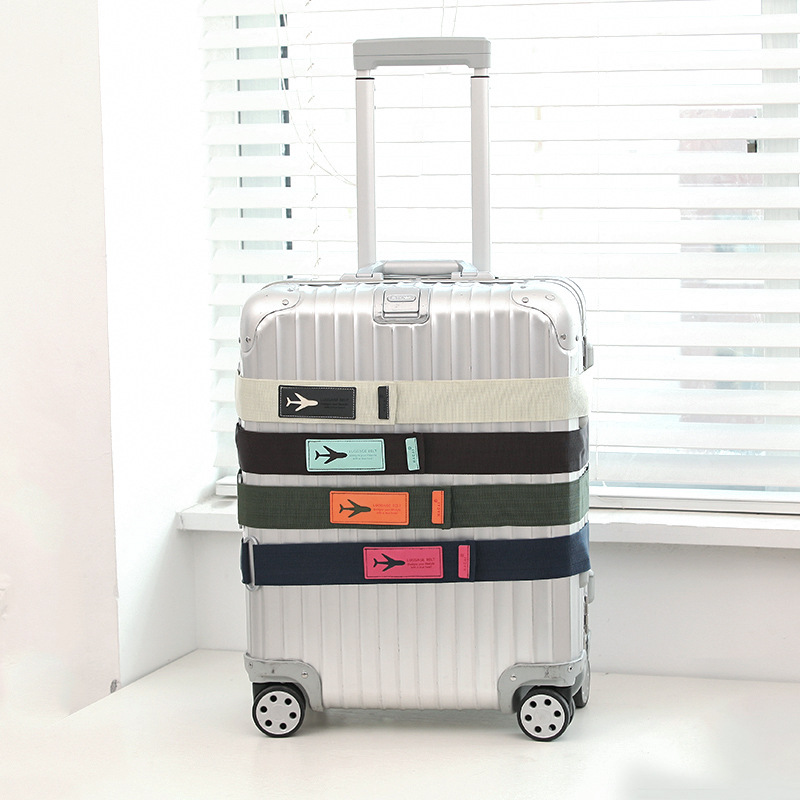 8098 纳彩行李箱绑带 飞机造型捆绑带出国旅行旅行箱捆扎带