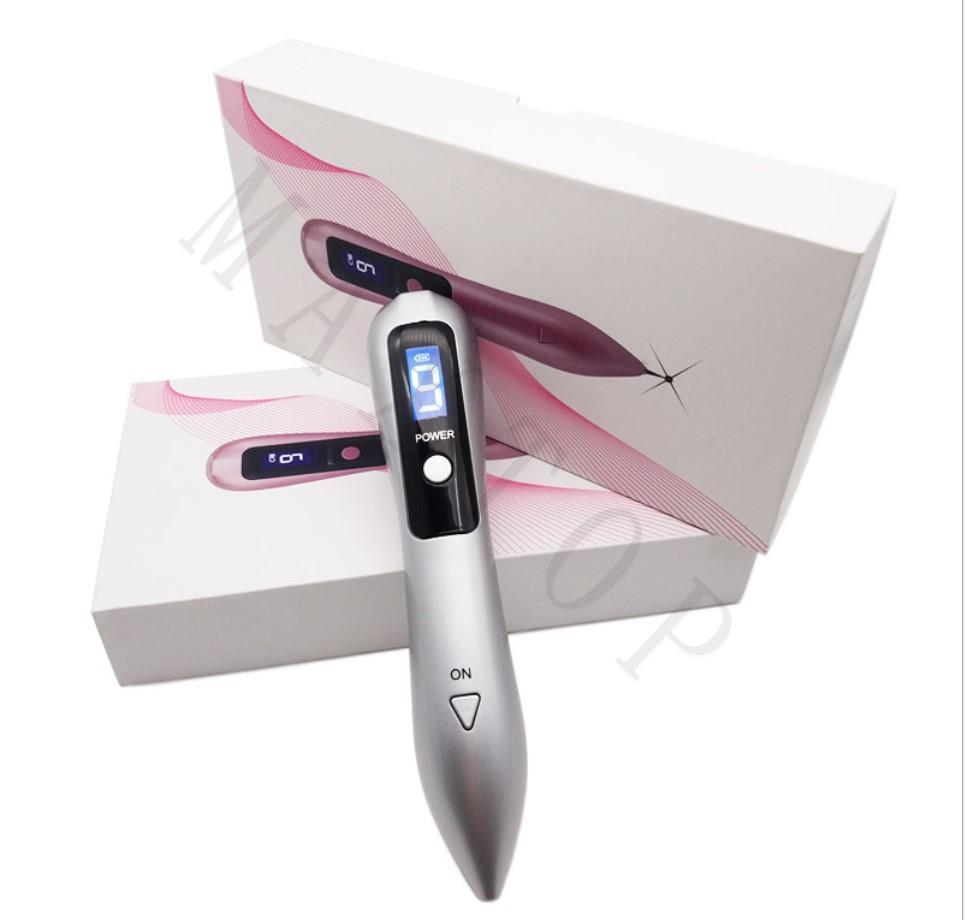 新款 纹绣三代带射灯9档点痣笔 祛痣机美容扫斑机点痣美容仪器