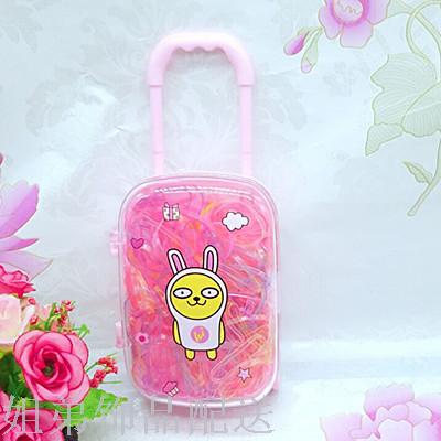 10元多元店儿童装拉杆箱一次性皮筋细节图