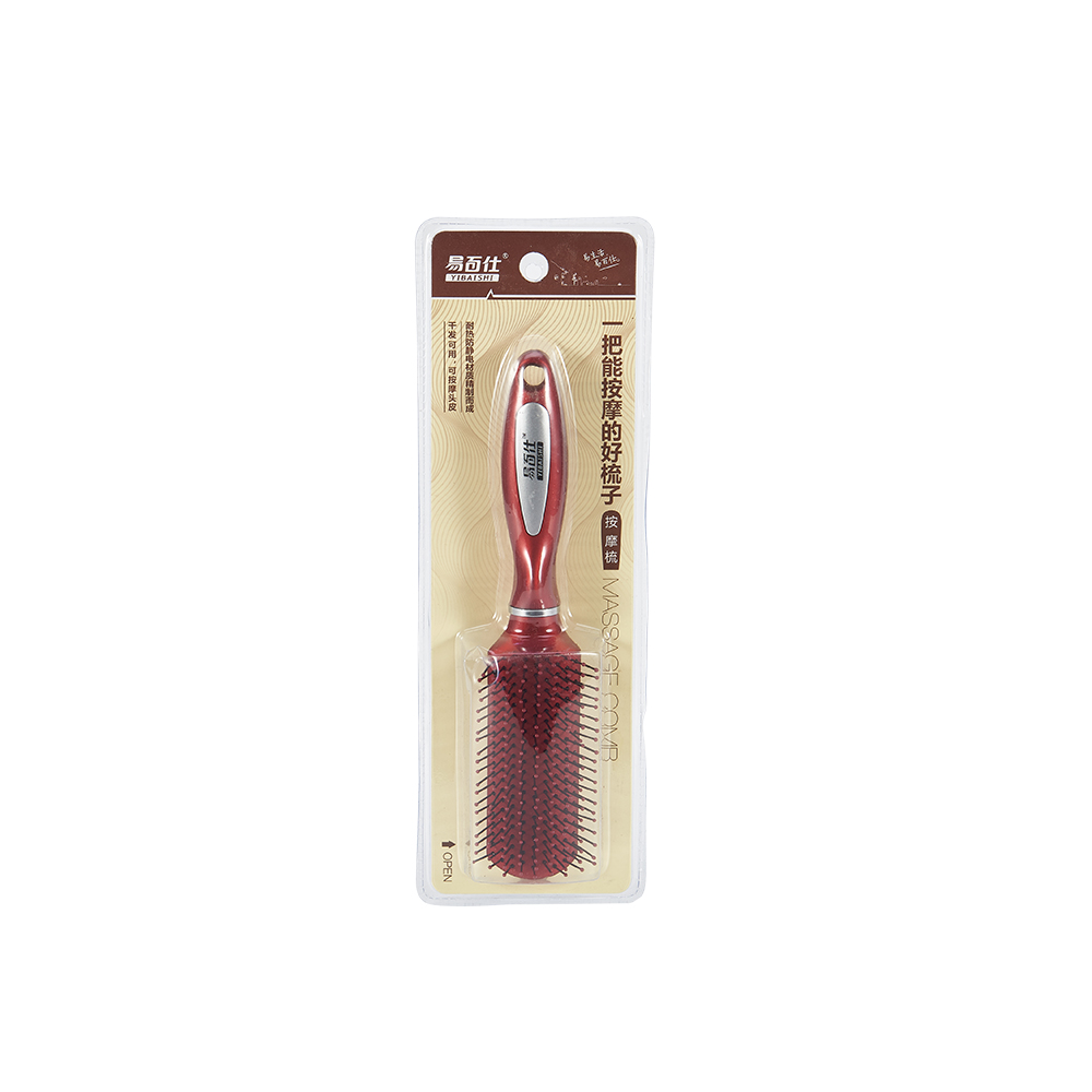 Flat massage comb plastic fashion hair comb cosmetic comb thickened plastic anti-static massage hair comb