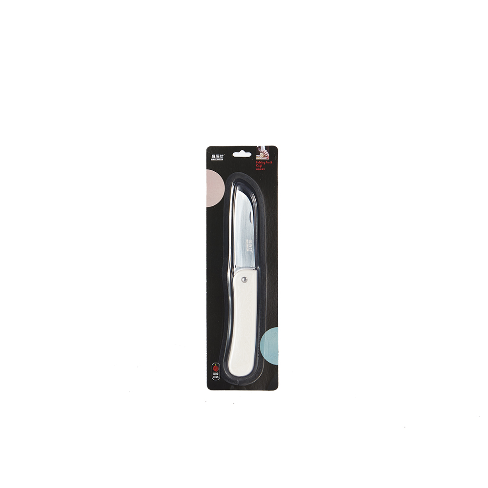 Folding fruit knife Folding fruit knife portable pocket knife Family paring knife kitchen fruit knife