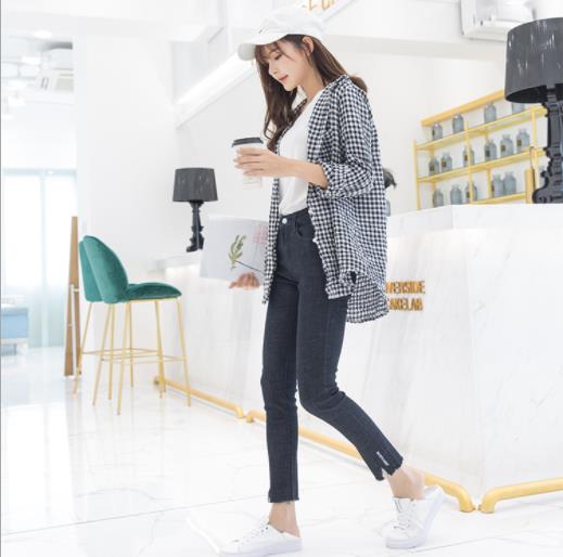An-yz's best-selling 2018 women's jeans, long pants, waist stretch jeans for women Application Scenario