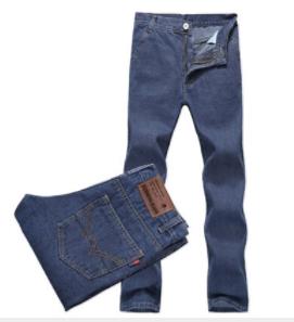 an-dk loose classic five-bag men's straight mid-waist denim working pants factory direct sales