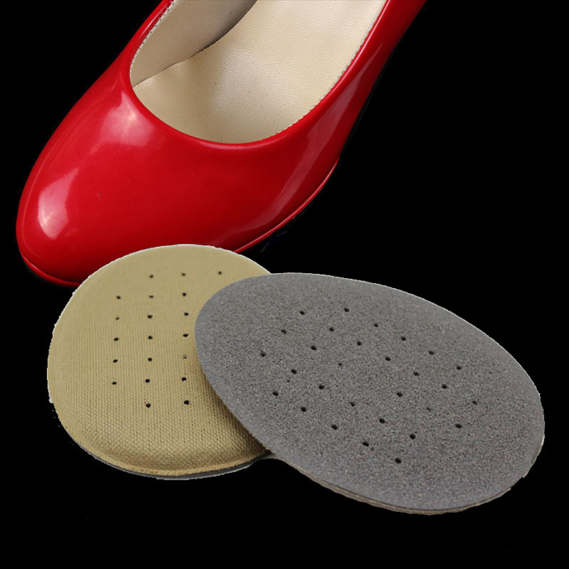 厂家直销圆形打孔海绵前掌垫 透气柔软舒适半码垫 女士防痛半垫