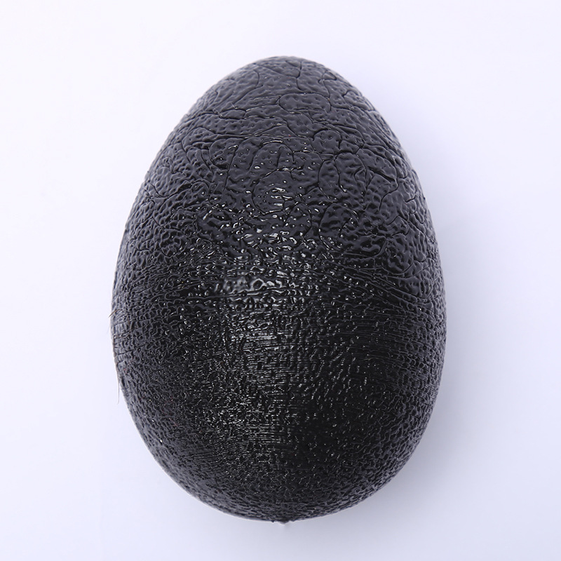 Factory direct sales of the new transparent egg-shaped silicone grip strength ball rehabilitation massage hand to relieve mouse hand grip strength Specification drawing