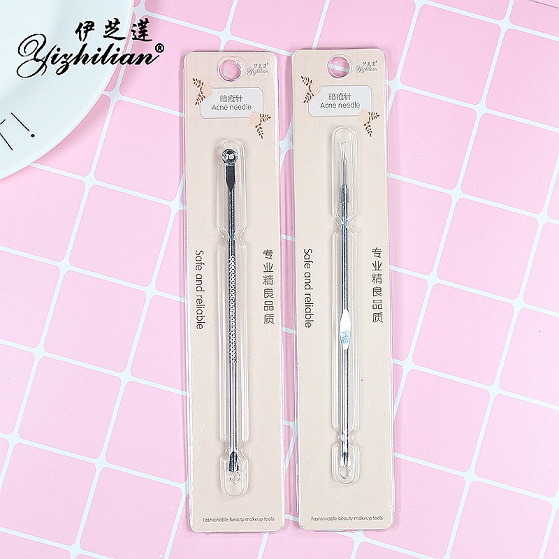 Ezzerian corner plug acne needle beauty makeup tool acne removal stainless steel acne needle acne press to squeeze acne