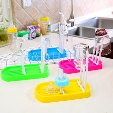 Drain baby bottle cup holder