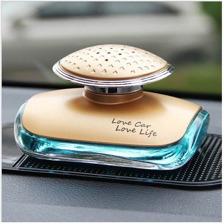 Creative car ornaments, high-end deodorizing crystal perfume ornaments, car air freshener, car perfume 1 Application Scenario