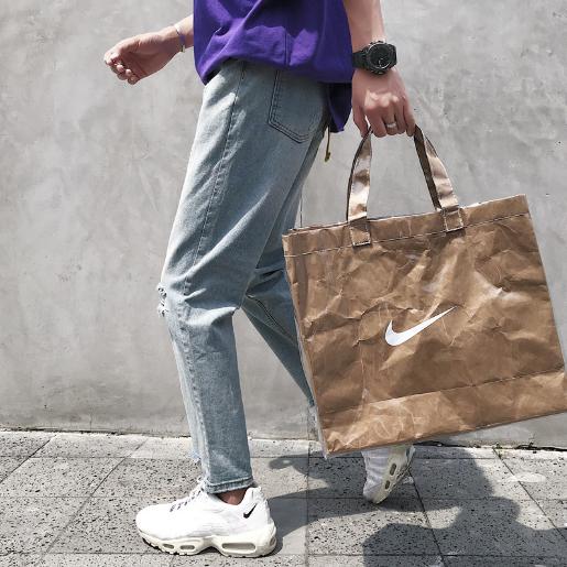 an-gc Ripped jeans for men, light-colored beggar pants for small feet, slimming men, Korean style trendy new style Specification image