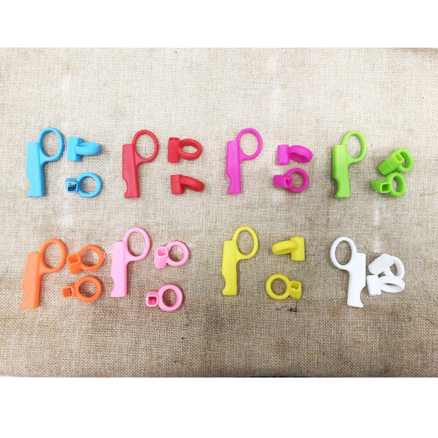 韩国卡通硅胶指环套儿童学习训练纠正器厂家直销批发