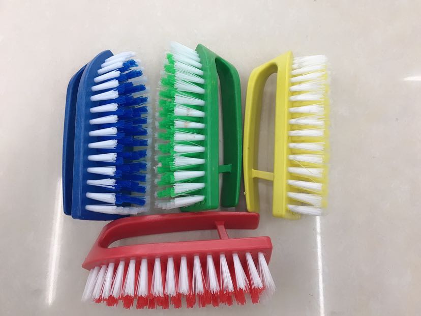 塑料手柄地板刷刷子 进出口贸易刷子 硬丝刷产品图